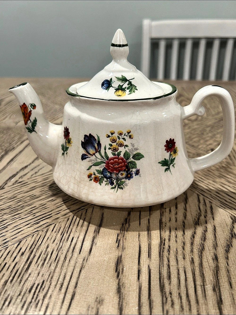 Vintage Price Kensington Floral Ceramic Teapot with Lid